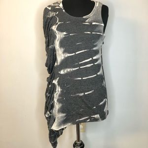 Raquel Allegra Deconstructed One Wing Tank